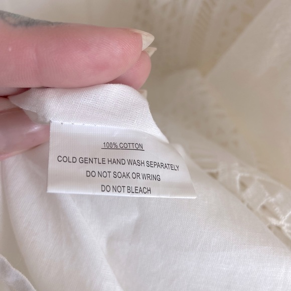 Selfie Leslie Cotton Off Shoulder Dress - Picture 9 of 10